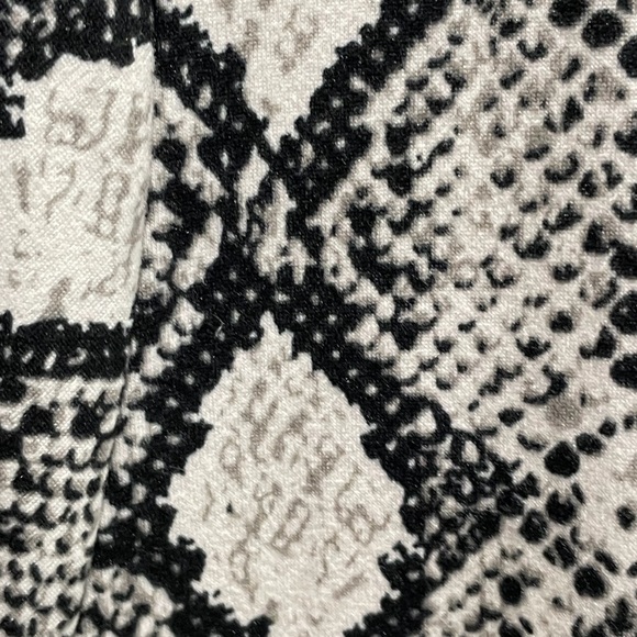 TEXAS TRUE THREADS Women's Western Snake Print Lightweight Cardigan Duster Lg - Picture 7 of 13